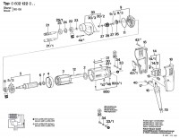 Bosch 0 602 122 007 GR.55 High Frequency Drill Spare Parts